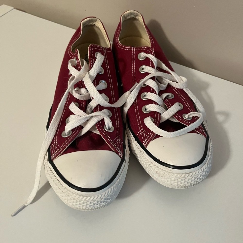 Maroon Chuck Taylor’s